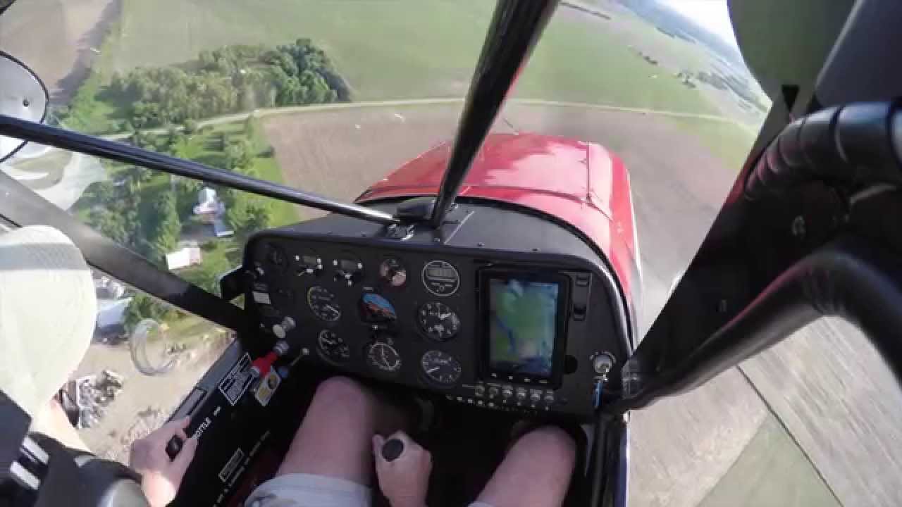 Flying A Supercub, Cockpit POV
