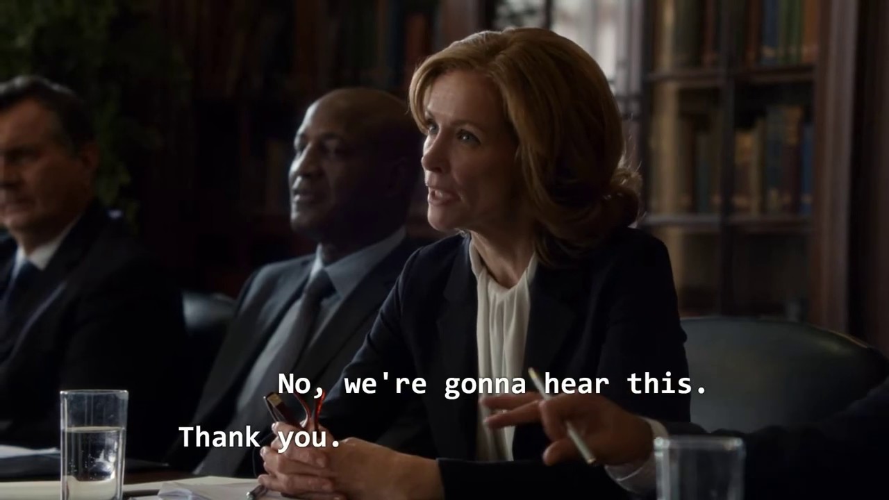 Julius Vs Gibbs in Mike's hearing ( Eng subs )