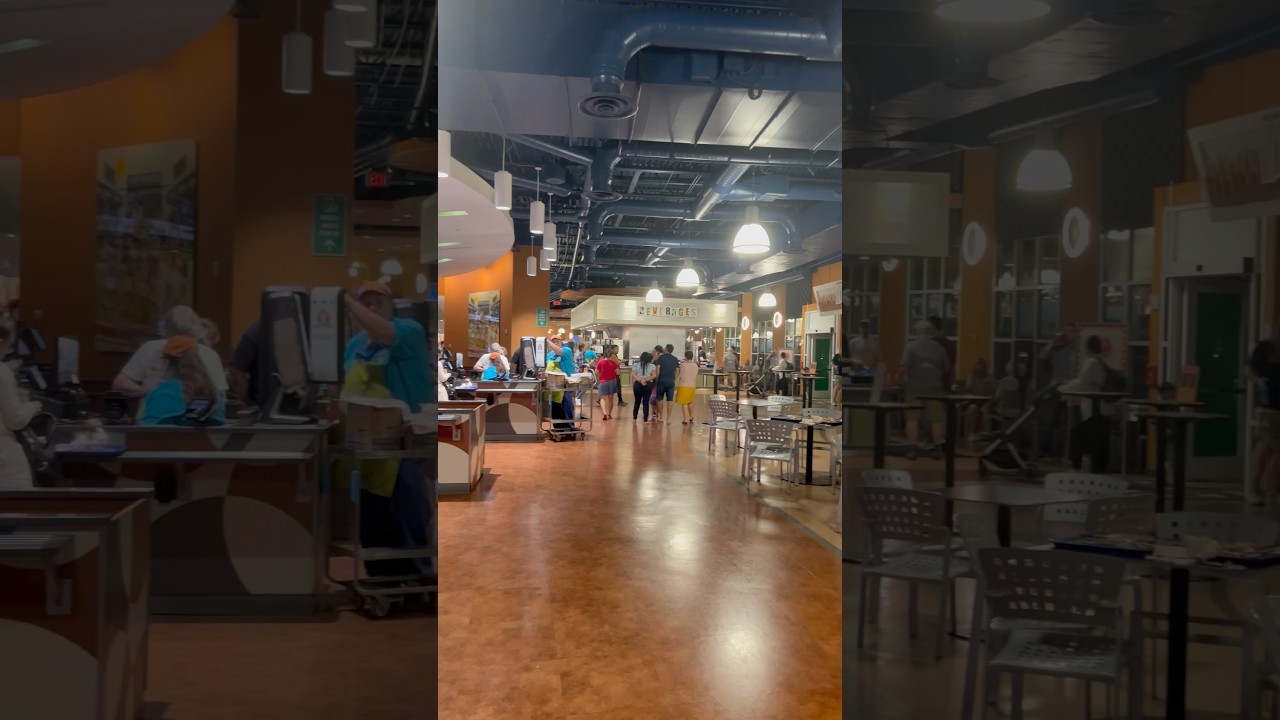 Disney’s All Star Sports Resort Food Court Area