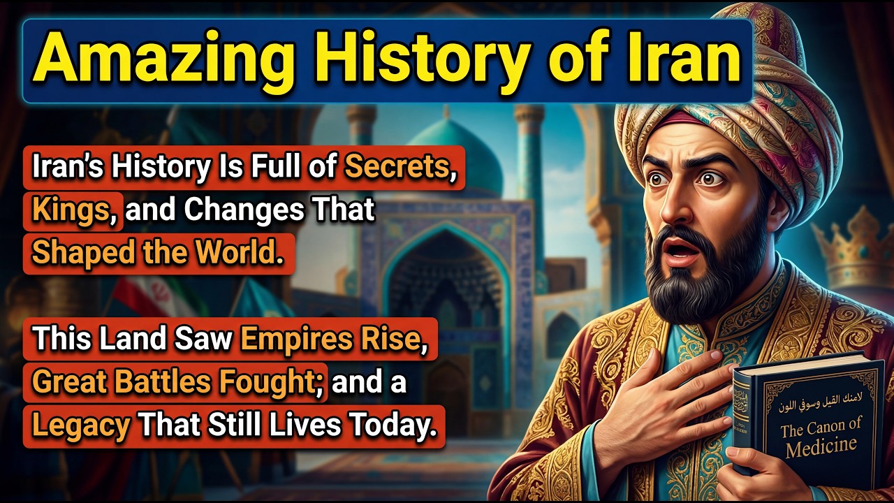 Learn English Through Story Level 2 | The Amazing History of Iran 🇮🇷 – Simple English History Story
