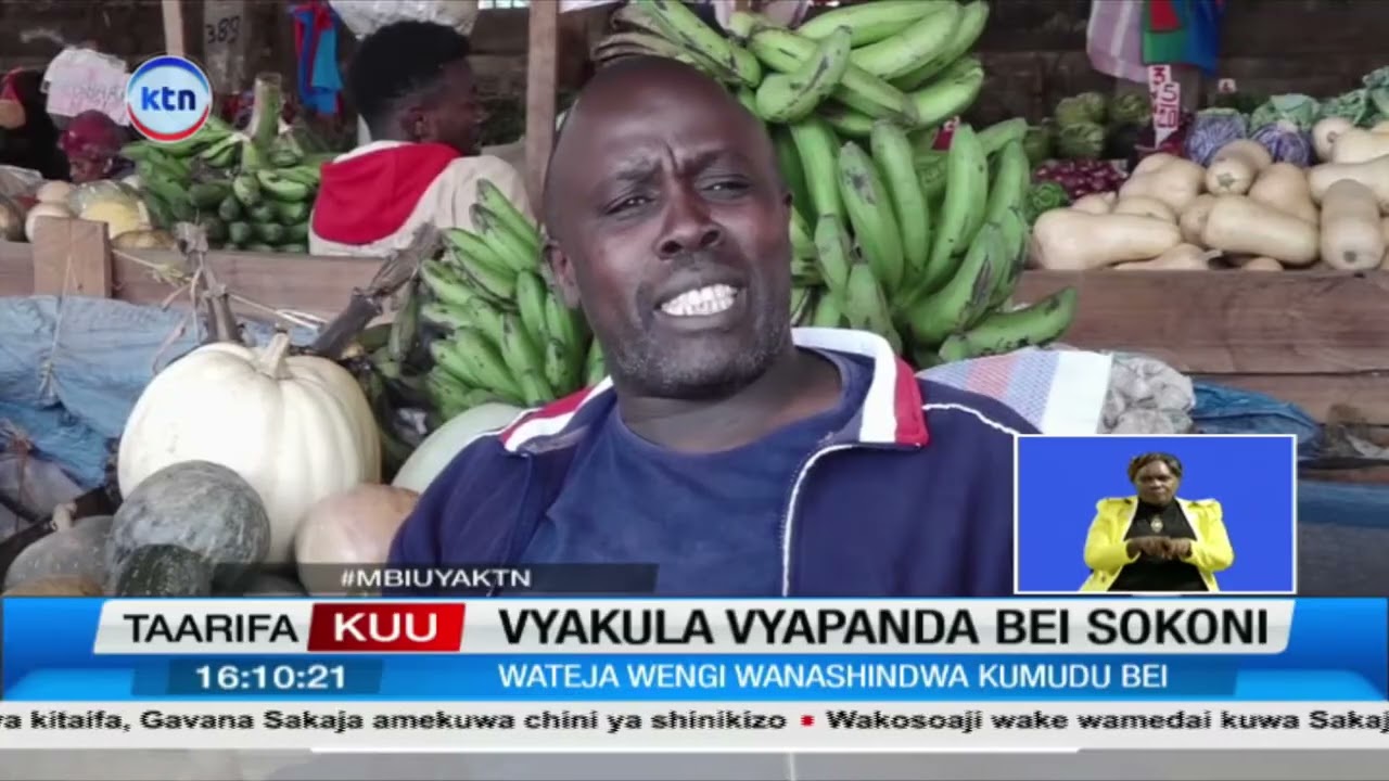 Ukame wazidi kukandamiza walaji na wafanyabiashara sokoni