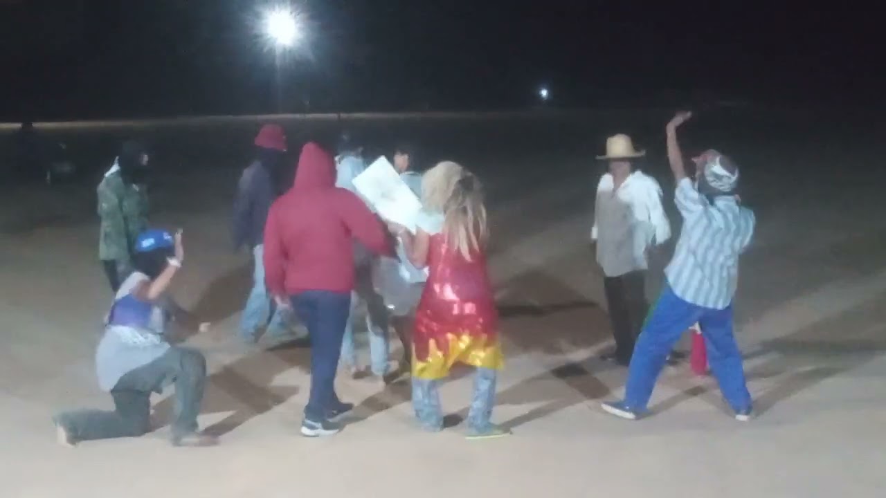 Parte 3 Teatro do Grupo Anarówa no dia do Posse dos Novos Caciques da aldeia São Pedro 