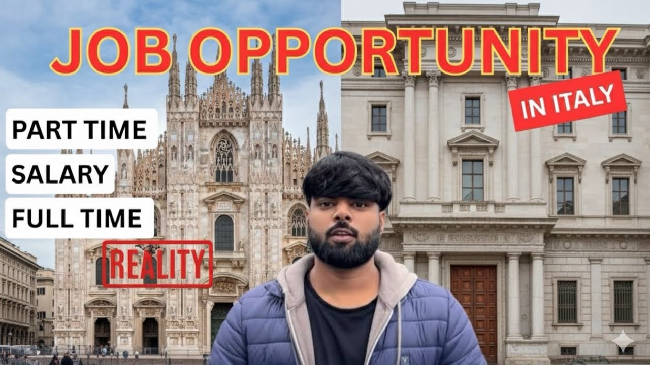 ITALY me Part Time and Full Time Job ka REALITY | 1 Year Honest Experience | Student Life in Italy