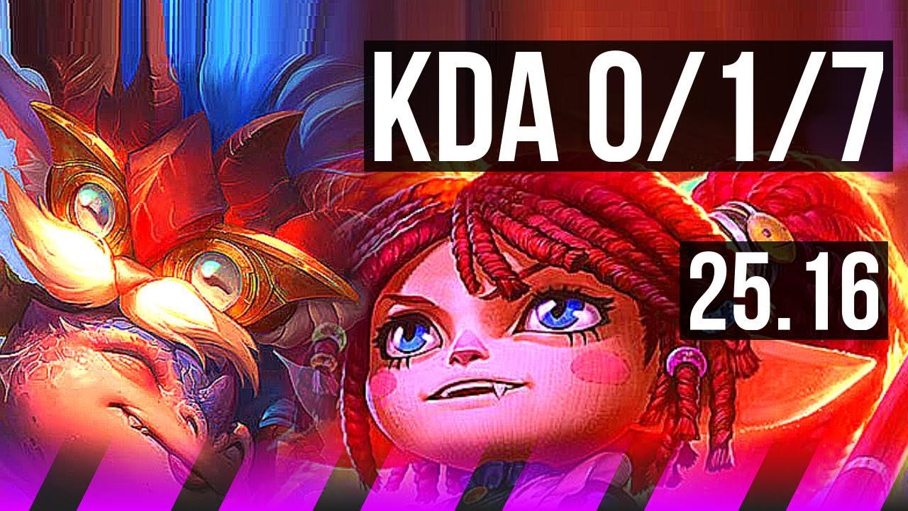 HEIMERDINGER & Ezreal vs POPPY & Kai'Sa (SUP) | KR Master | 25.16