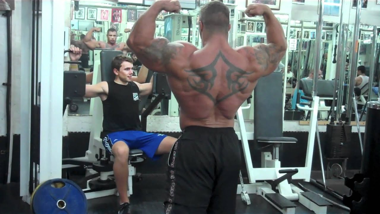 Heavyweight Bodybuilder Haroldas Dambrauskas Posing 5 Weeks Out From UKBFF Finals