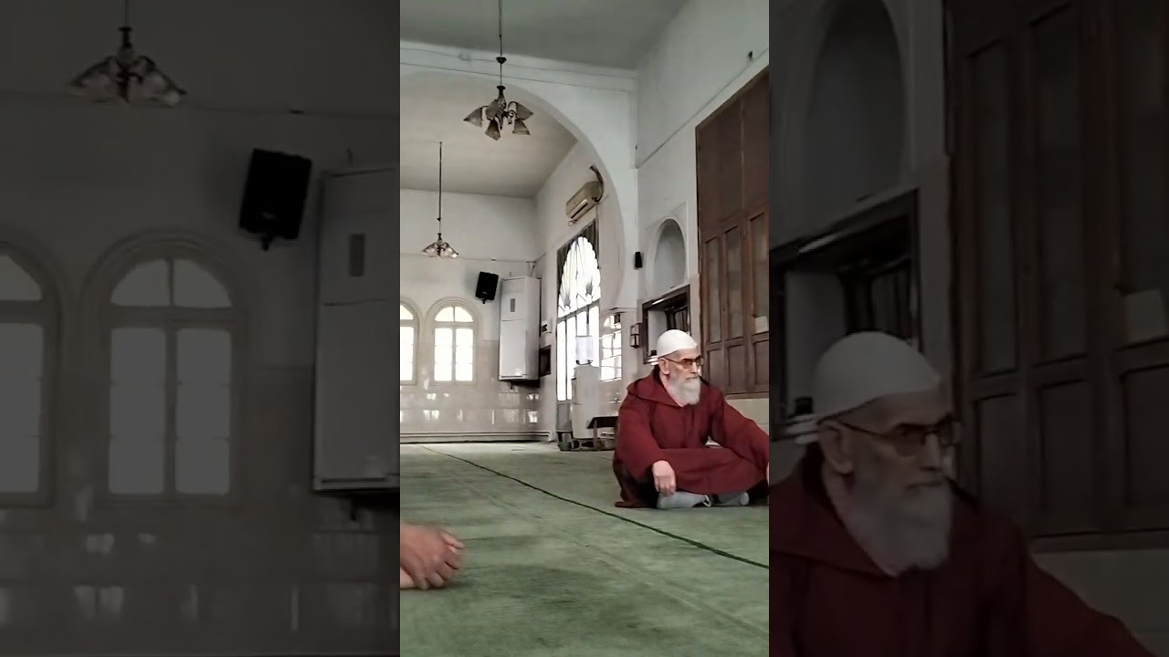 شيخ إدريس يشرح حذيتين من كتاب جامع مختصرمن سنن الترمدي  سبع المثاني 