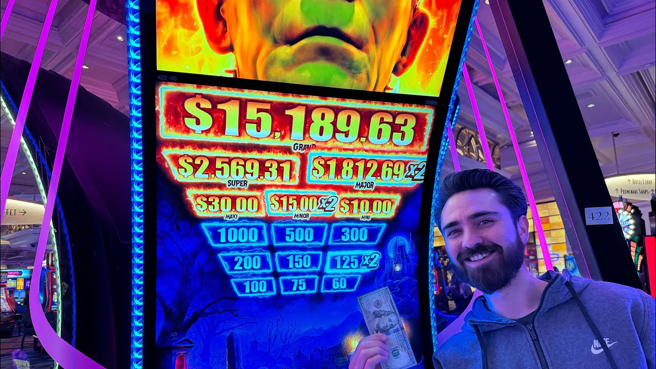 The Frankenstein Slot Machine is ALIVE!