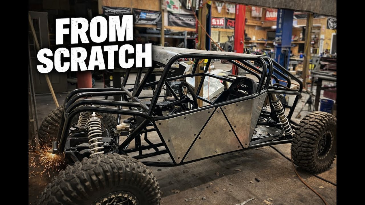 Building a Tube Chassis RZR From Scratch | Late Nights in the Shop