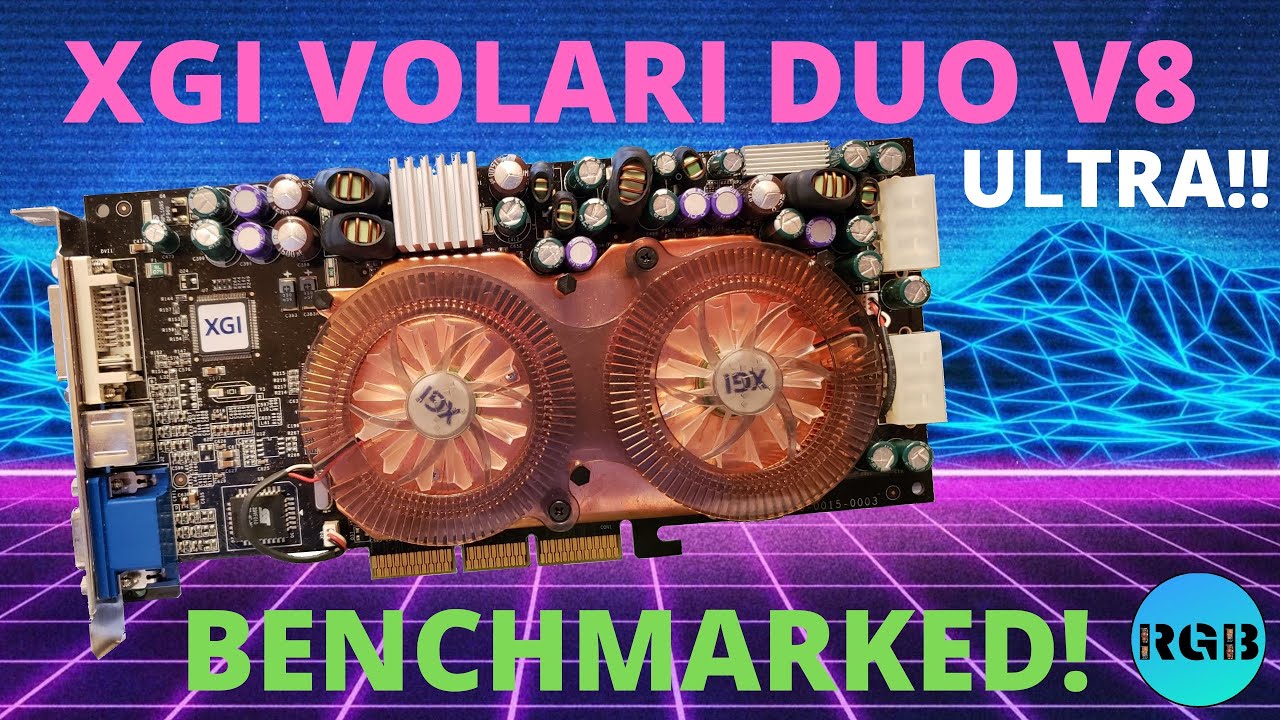 XGI volari duo V8 ultra vs ATI radeon 9800XT and Nvidia FX 5950 ultra