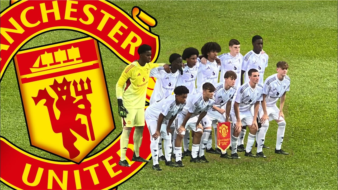 [4K] Manchester United U16 vs Hong Kong U16 | Peter Schmeichel | Camron Mpofu hatrick-港隊U16 VS 曼聯U16