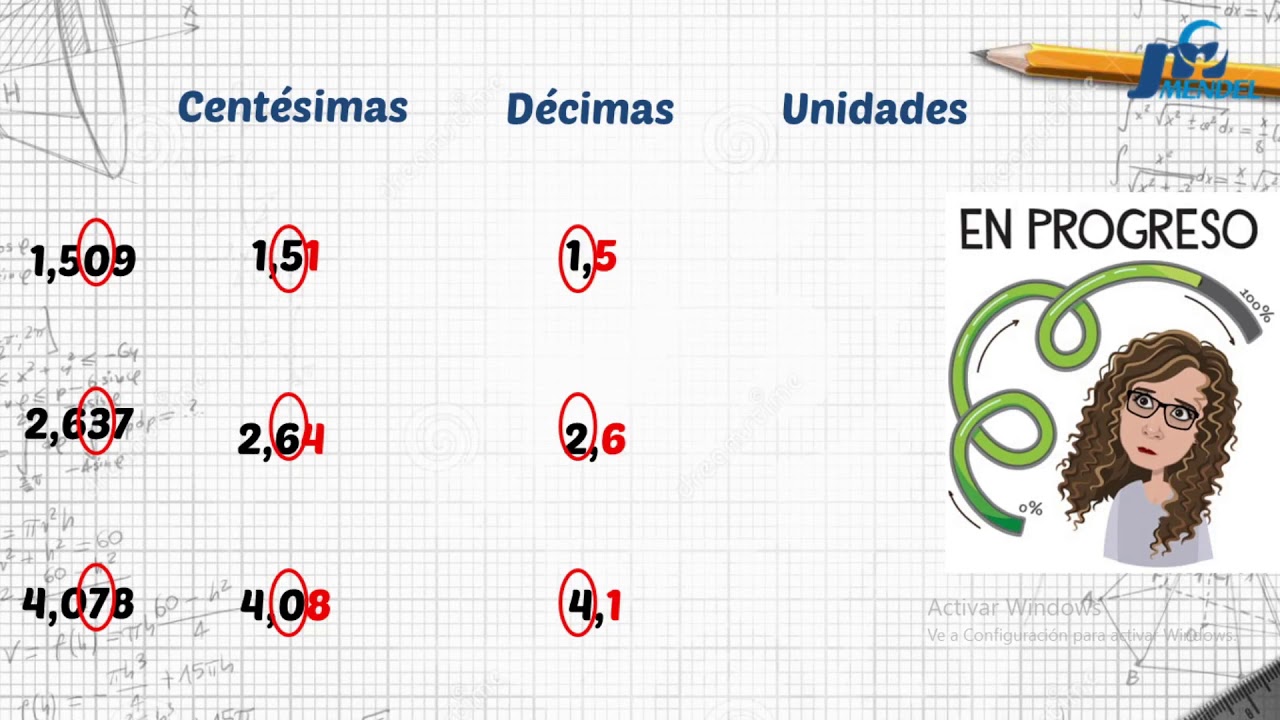 SEXTO APROXIMACIÓN DE NÚMEROS DECIMALES