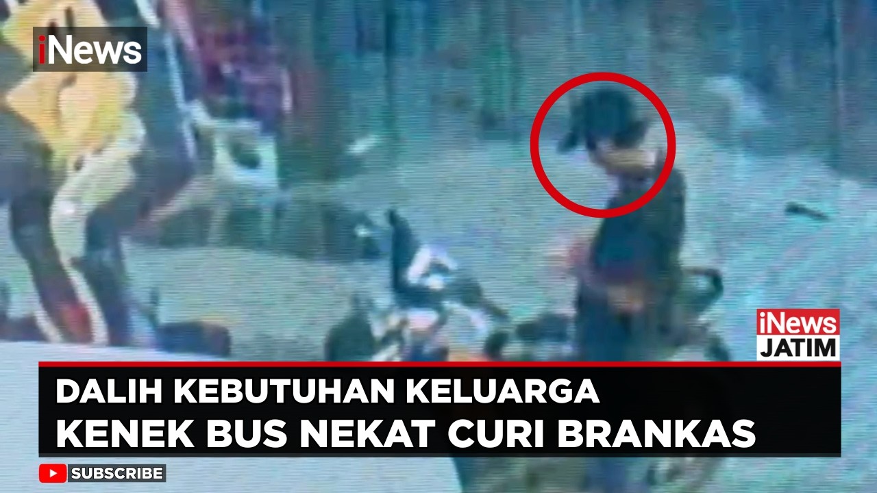 Bobol Brankas di Buduran Sidoarjo, Kenek Bus Diamankan Polisi | iNews Jatim
