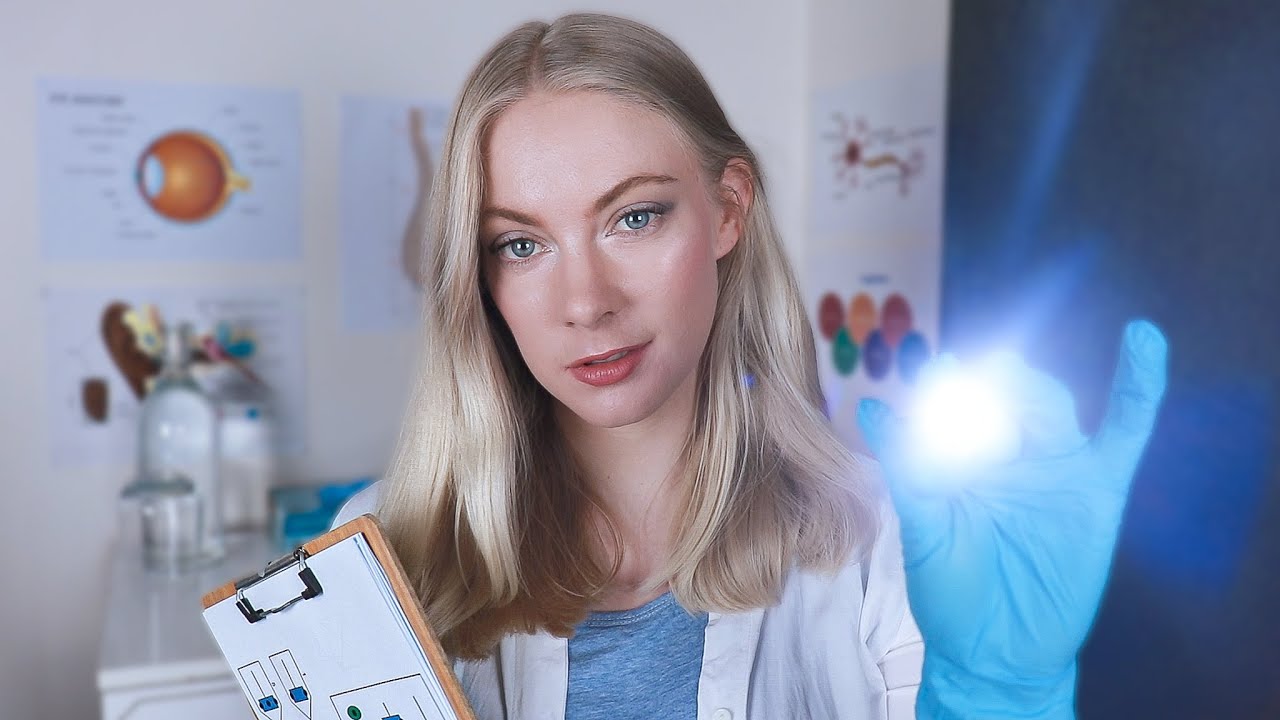 ASMR Holistic Neurologist Assessment (VERY Thorough) Cranial Nerve Exam & Cognition Tests