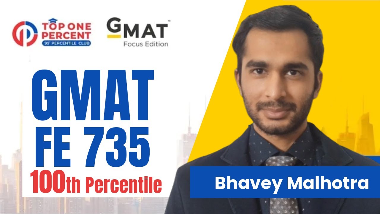 From 580 to 735 on the GMAT – Bhavey's Extraordinary Comeback Story! GMAT Tips and Strategies