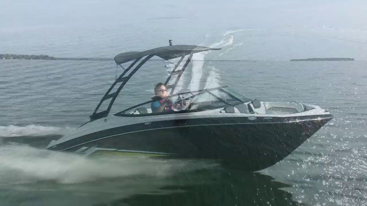 Most powerful highest HP engine ever in a Yamaha Sport Boat — 2017 Yamaha AR195