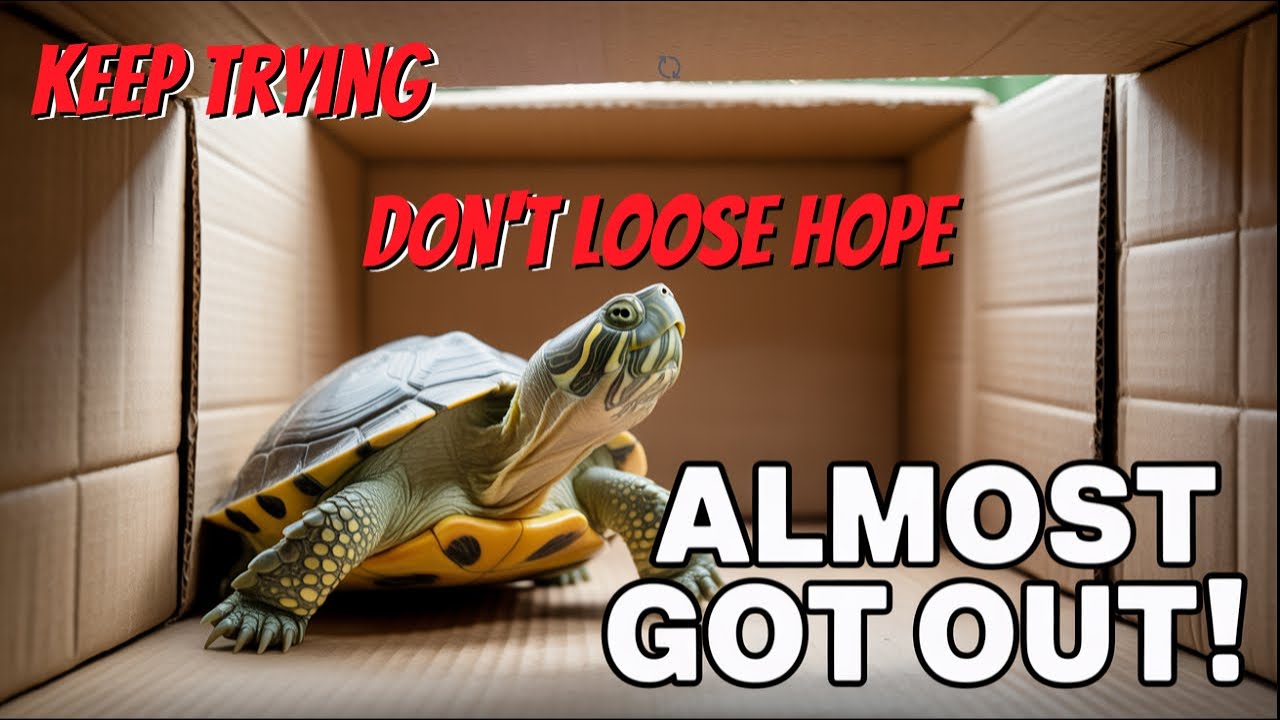 My Turtle’s Escape Plan Failed 😂🐢 | Funny Turtle Moment
