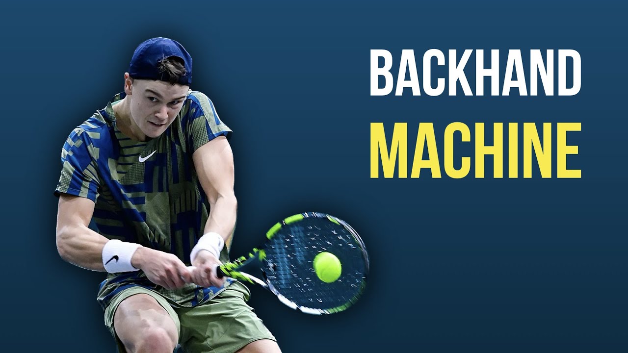 Holger Rune Is a Backhand MACHINE