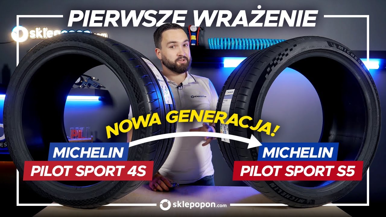 Michelin Pilot Sport S5! NOWA generacja Pilot Sport 4s