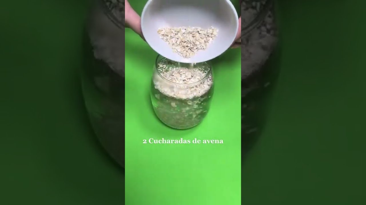 AGUA de AVENA para BAJAR DE PESO y NIVELAR el COLESTEROL &iexcl;TOMAR EN AYUNAS!
