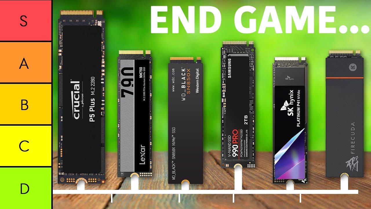 Лучшие M.2 NVMe SSD для игр 2026 года [Не покупайте, пока не посмотрите это видео!]