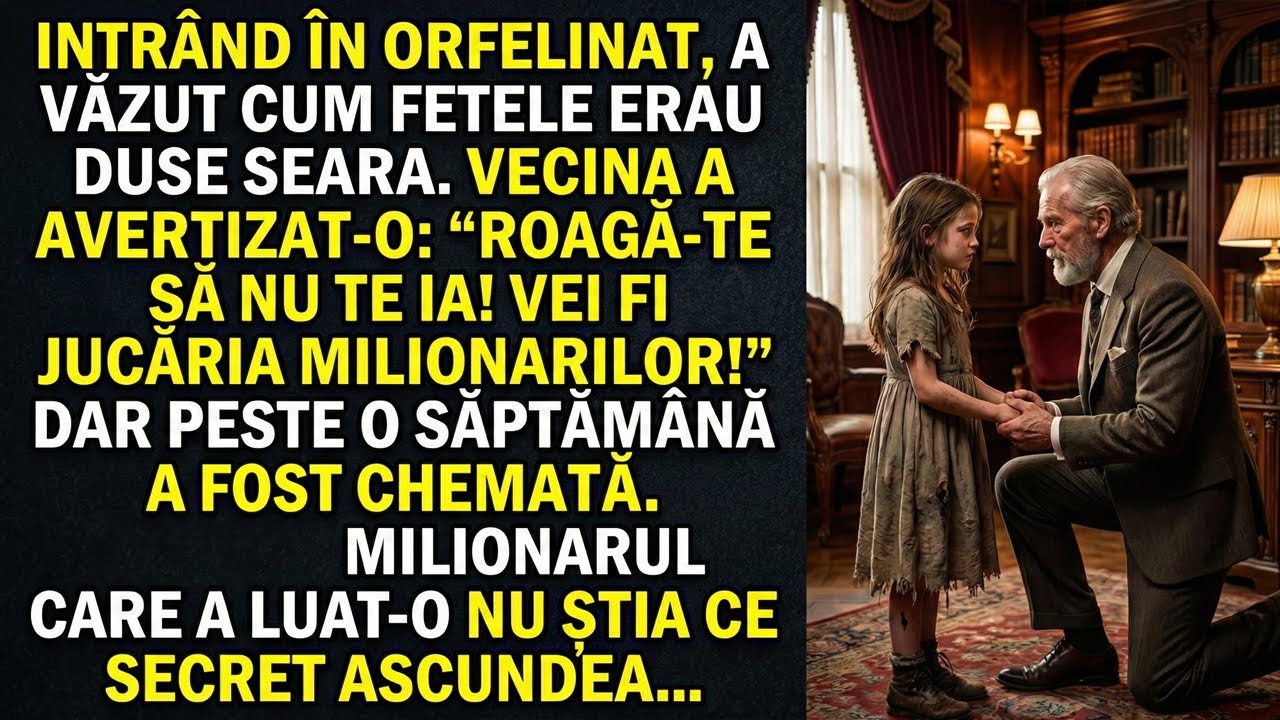 Ajunsă la orfelinat, fetița a văzut cum, seara, unele dintre fete erau duse undeva. Simțind cum...