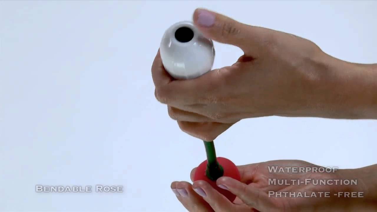 Sex Shop - Sexshop - Vibrador Bendable rose, vibrador formato de rosa - WorldSexshop