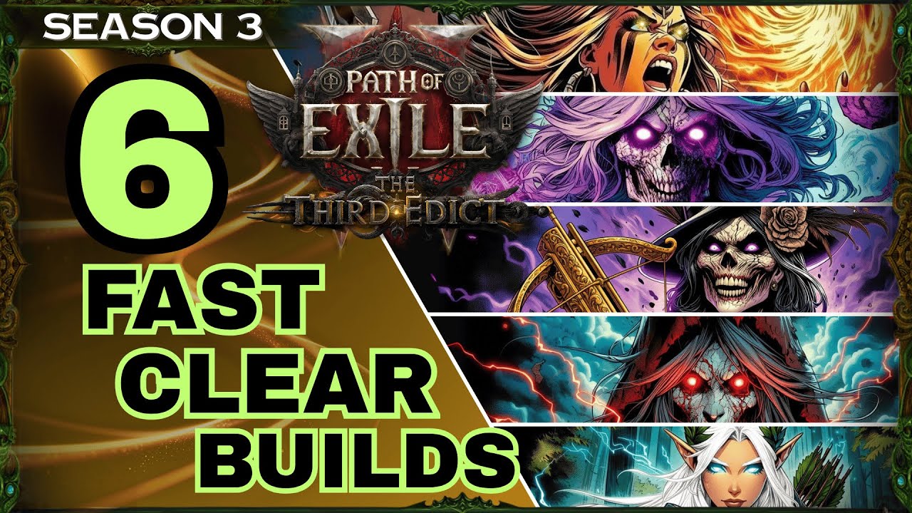[0.3] TOP 6 Fast Builds for PoE 2 The Third Edict - PoE 2 Builds