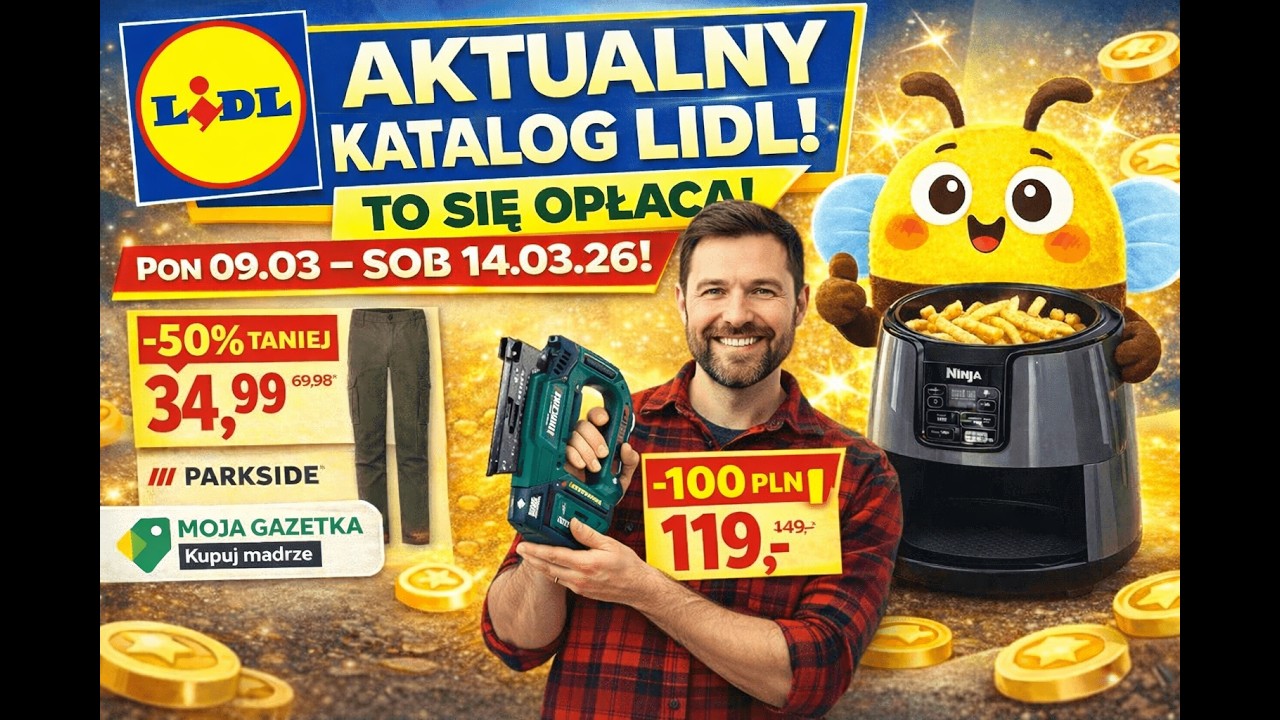 Lidl - Nowa gazetka promocyjna 🔥 AKTUALNY katalog🔥 to się opłaca | 16.03 - 21.03
