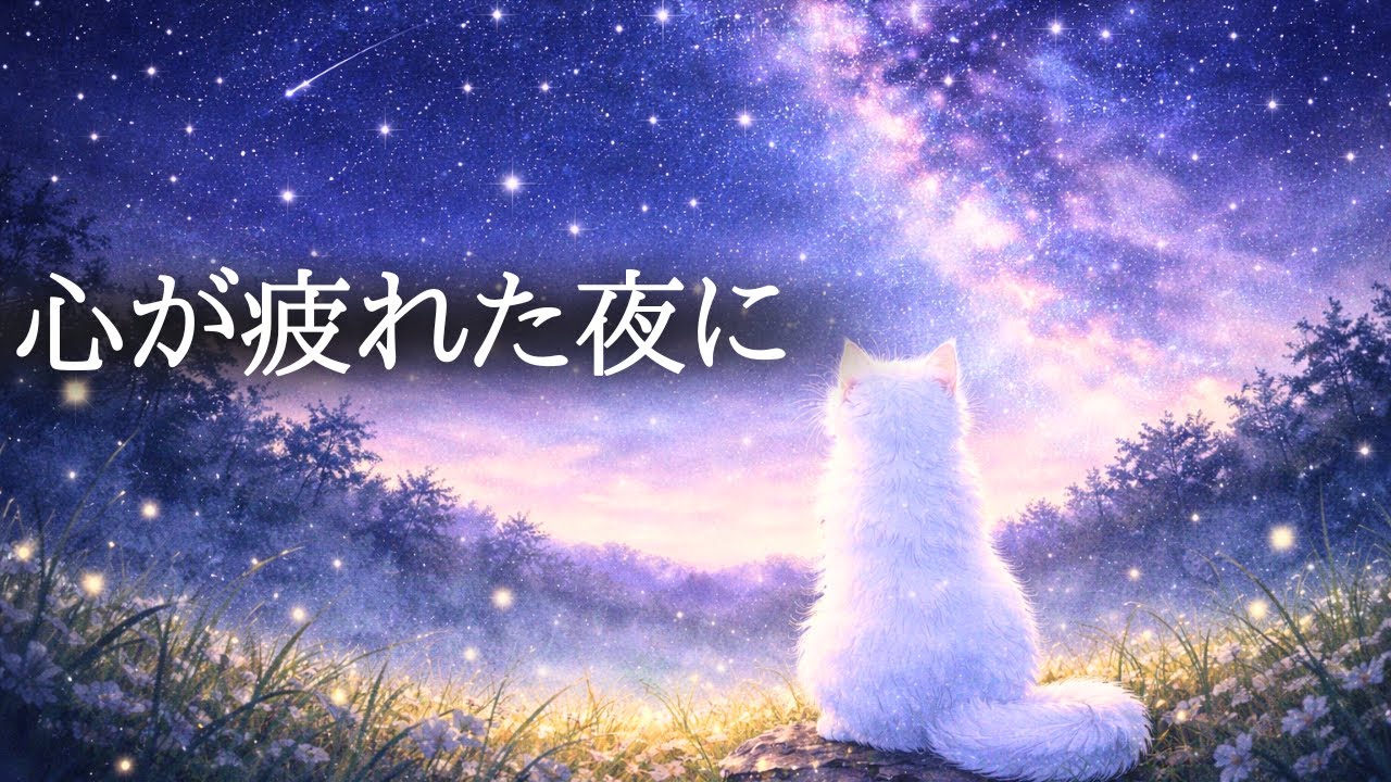 【Ambient Piano】泣きたい夜にそっと寄り添う｜心をほどくアンビエントピアノ｜ Sleep & Relax Piano｜睡眠・瞑想・勉強・作業用