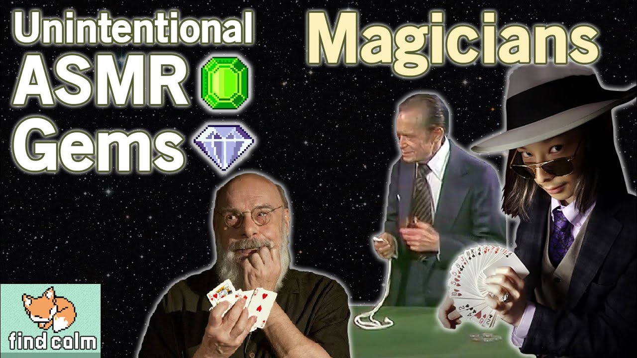 7 Unintentional ASMR Gems 💎 Amazingly Relaxing Magicians & Magic Toys (Narrated Compilation #4)