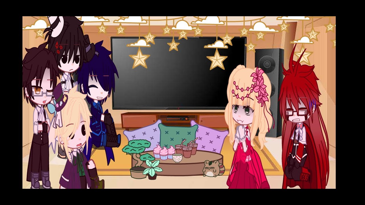 Black Butler react to F!y/n as kyouka izumi |I F!y/n as Ciel older sister I| read Desk