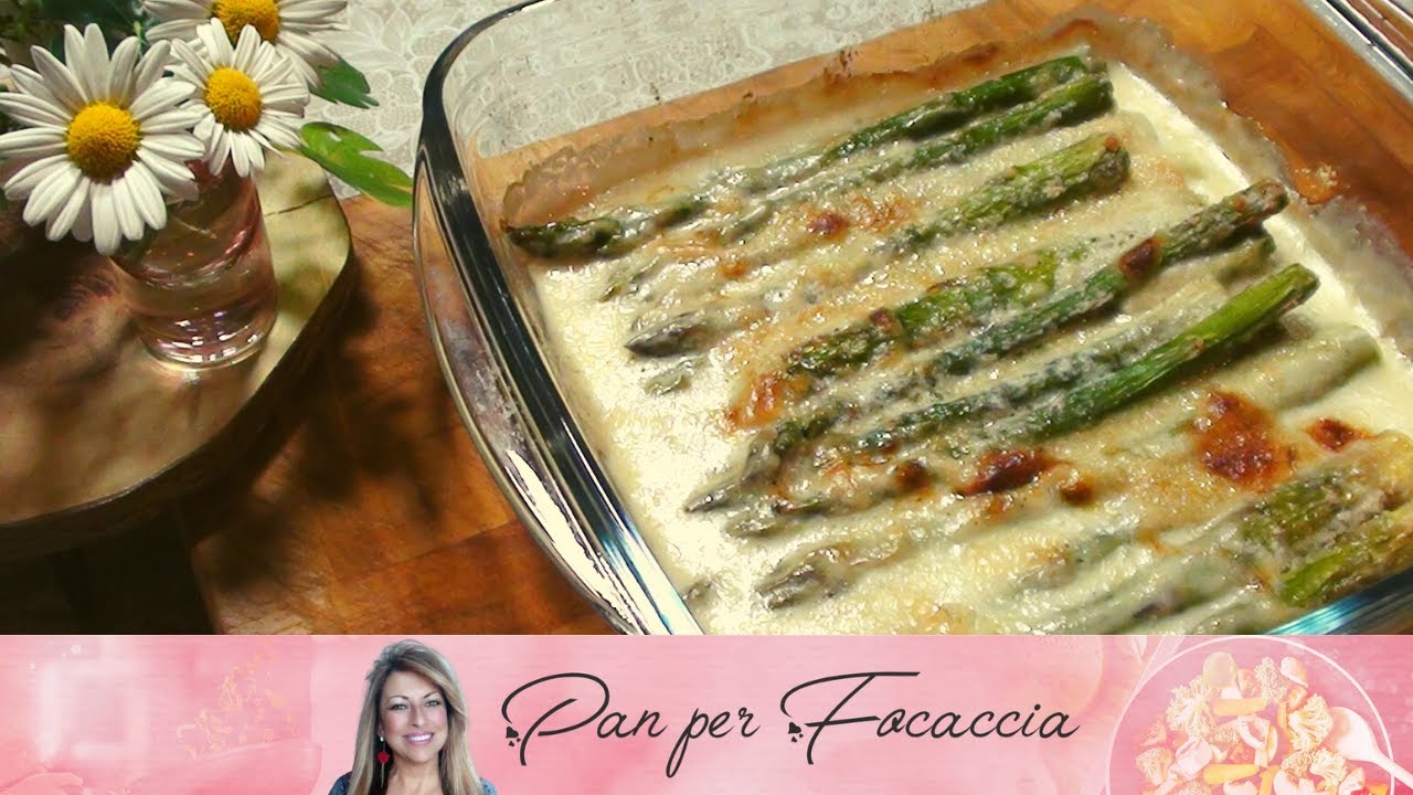 ASPARAGI ALLA PARMIGIANA. Un contorno facile, veloce e gustoso dal sapore unico e inconfondibile...