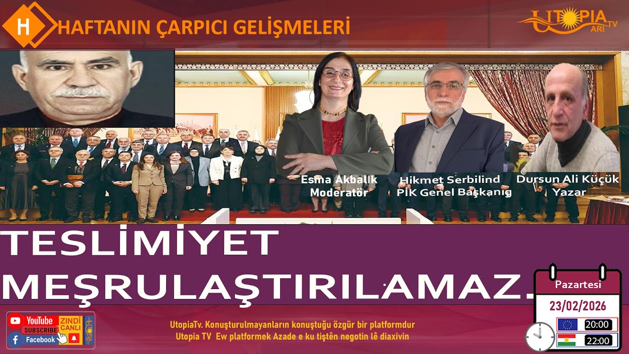 TESLİMİYET MEŞRULAŞTIRILAMAZ...