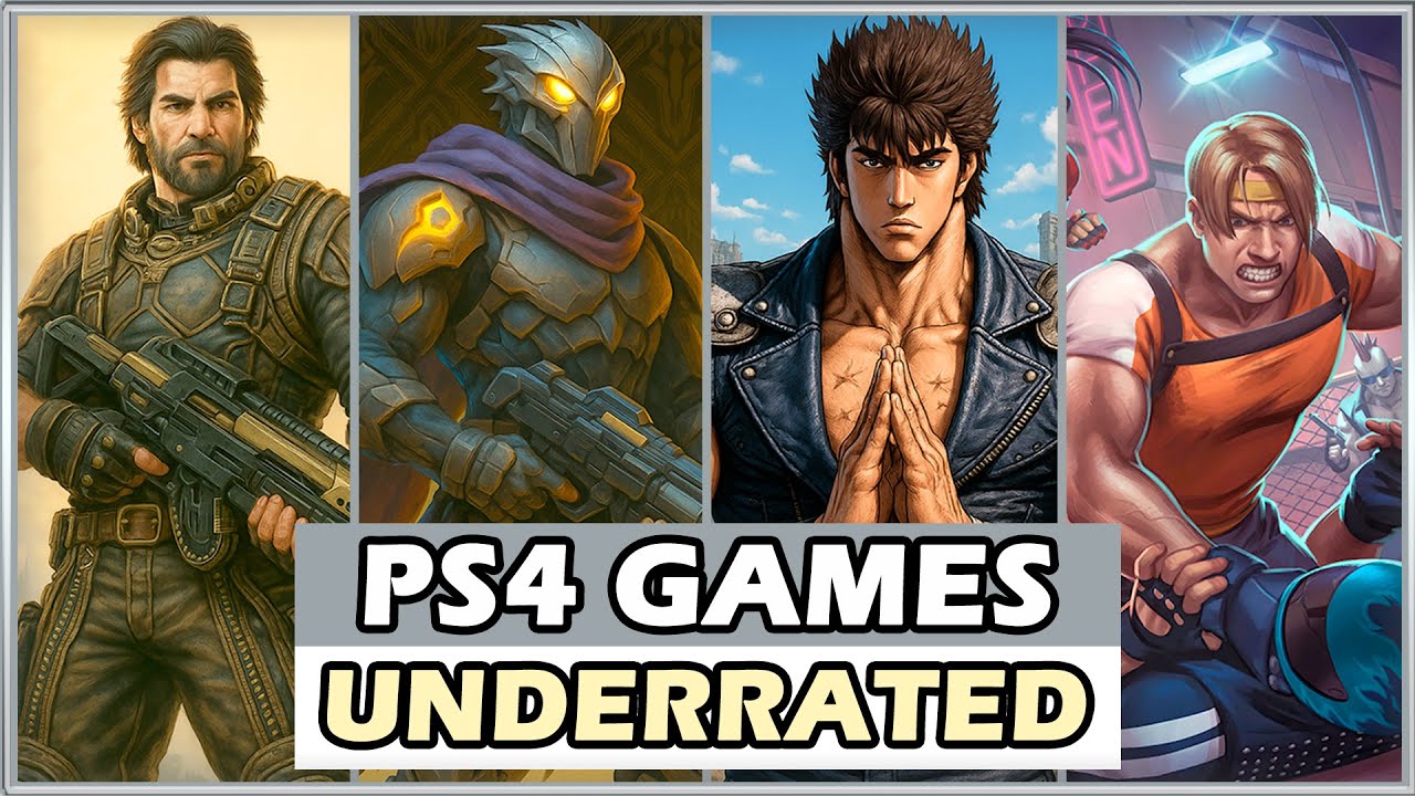 TOP 40 BEST UNDERRATED PS4 GAMES (2025)