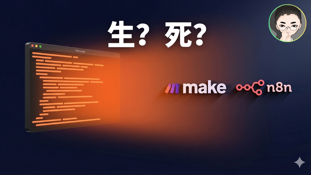 AI 能写代码了，Make 和 n8n 就该死了？我让两个 AI 辩了四轮 | 回到Axton