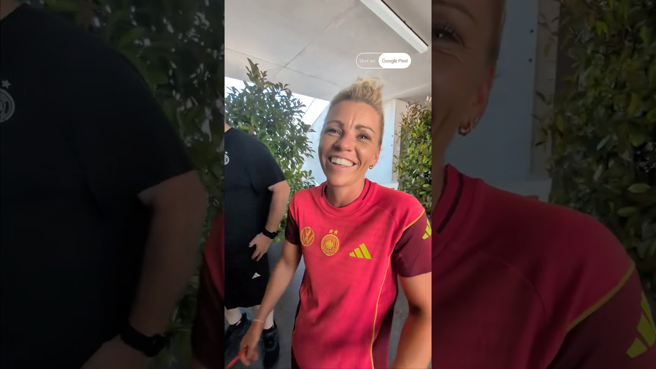 Linda mit ein paar Problemen bei der Einkleidung 😂😆
