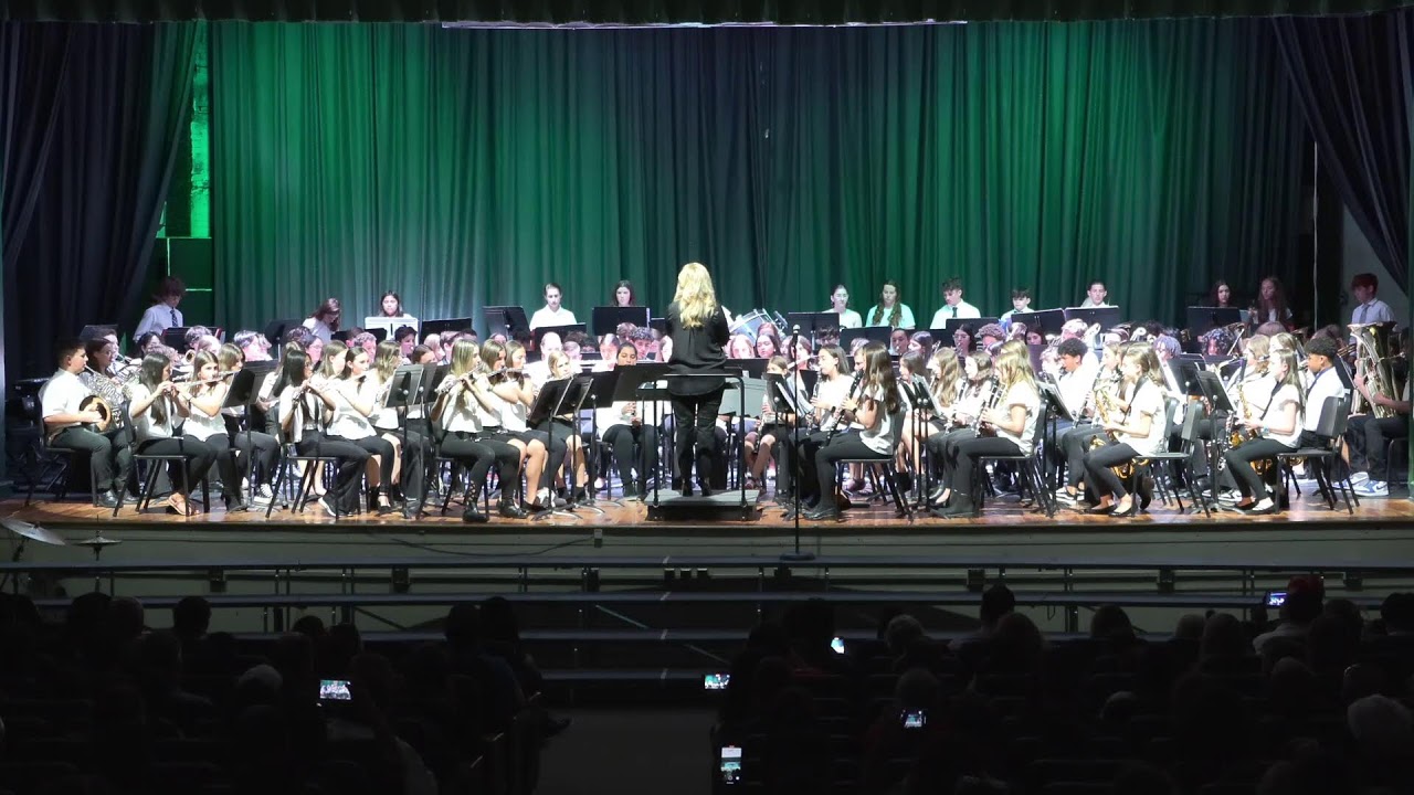 Farmingdale Public Schools Howitt Middle School 7th & 8th Grade Band Spring Concert 2023