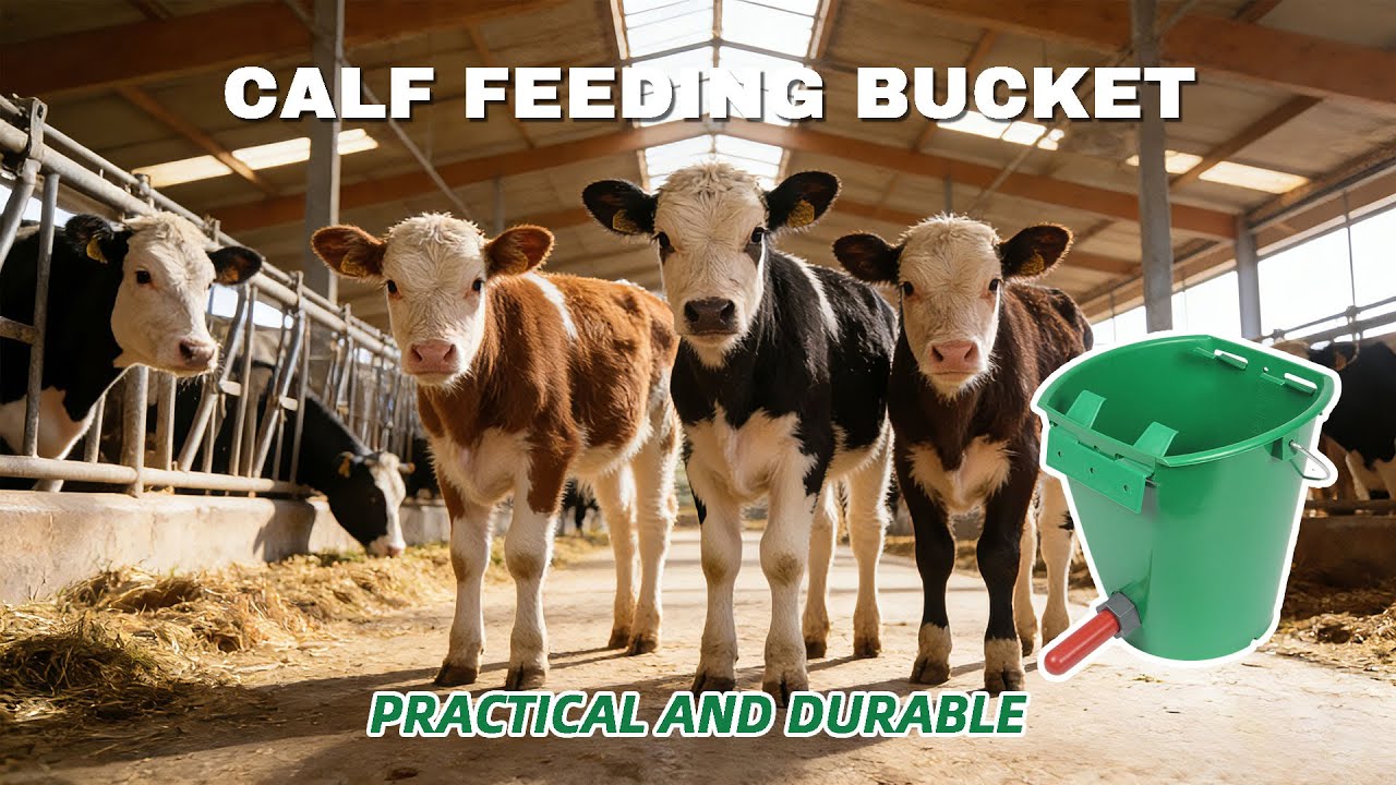 Efficient Calf Feeding Bucket for Dairy Farms – Reduce Waste & Improve Calf Health!