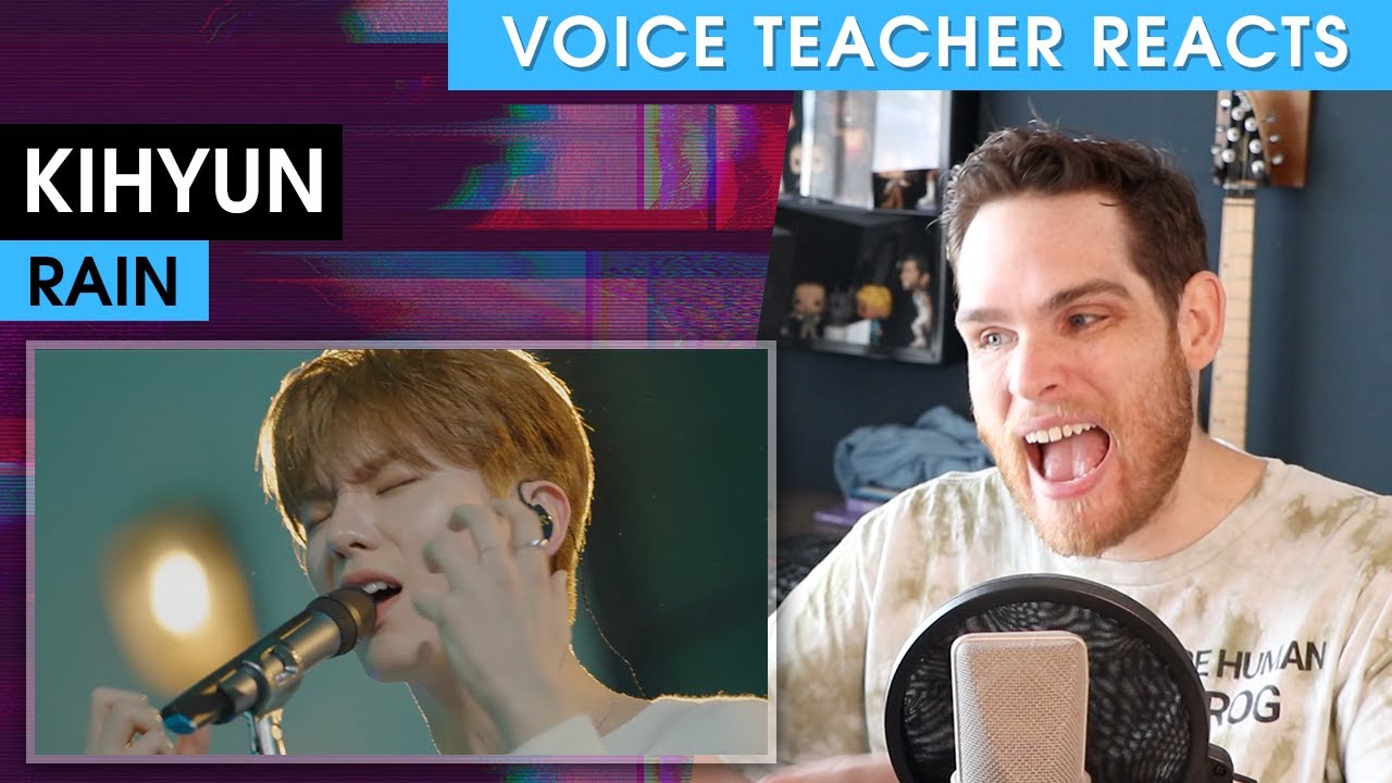 Voice Teacher Reacts to 기현(KIHYUN) - 'RAIN' Live