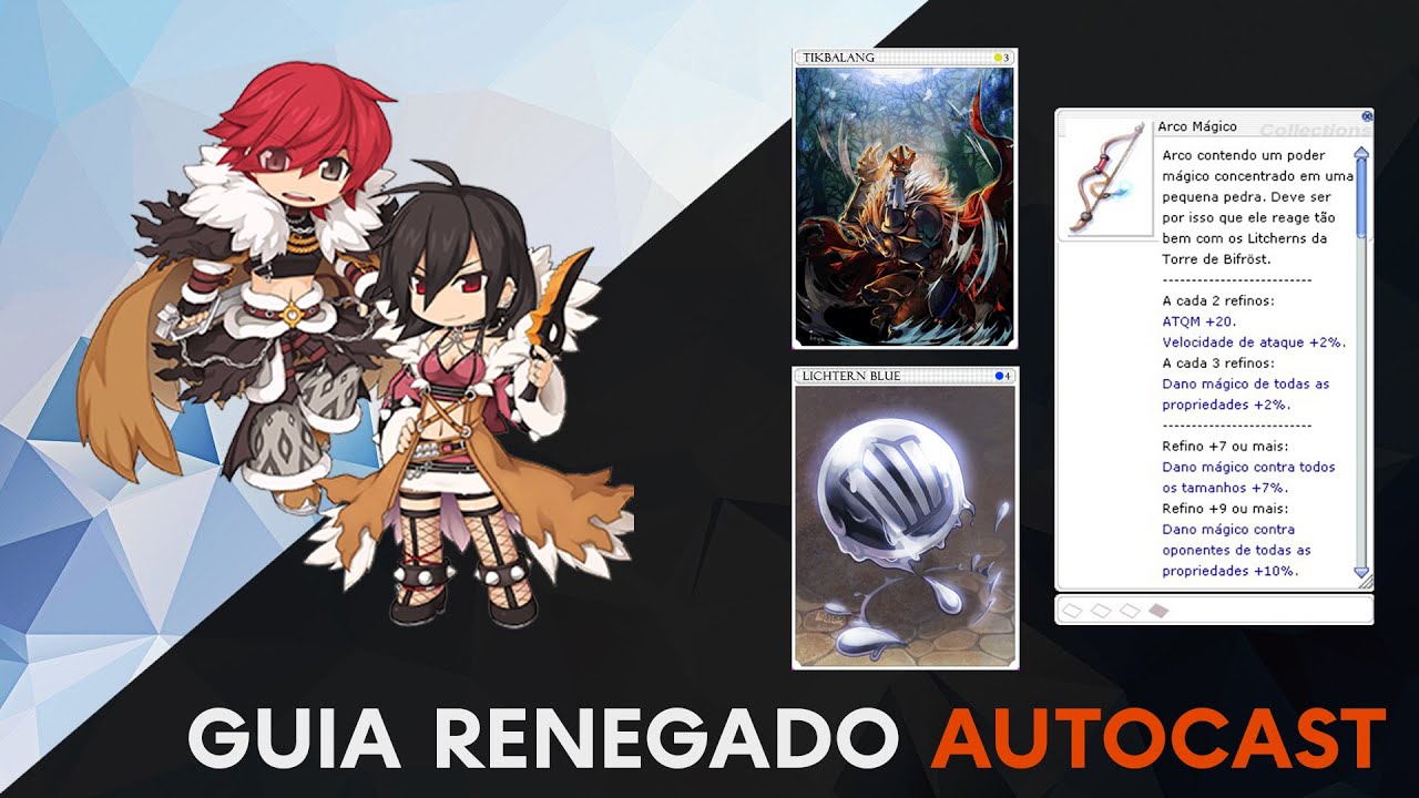 GUIA RENEGAOD AUTOCAST RAGNAROK @THOR