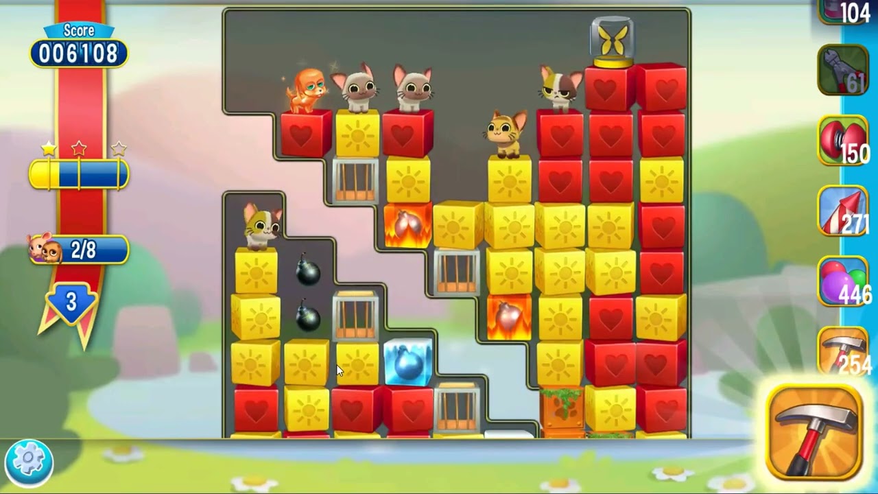 Pet Rescue Saga Level 7792 - NO BOOSTERS | SKILLGAMING ✔️