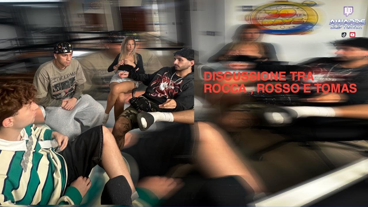 DISCUSSIONE TRA ROCCA,ROSSO E TOMAS