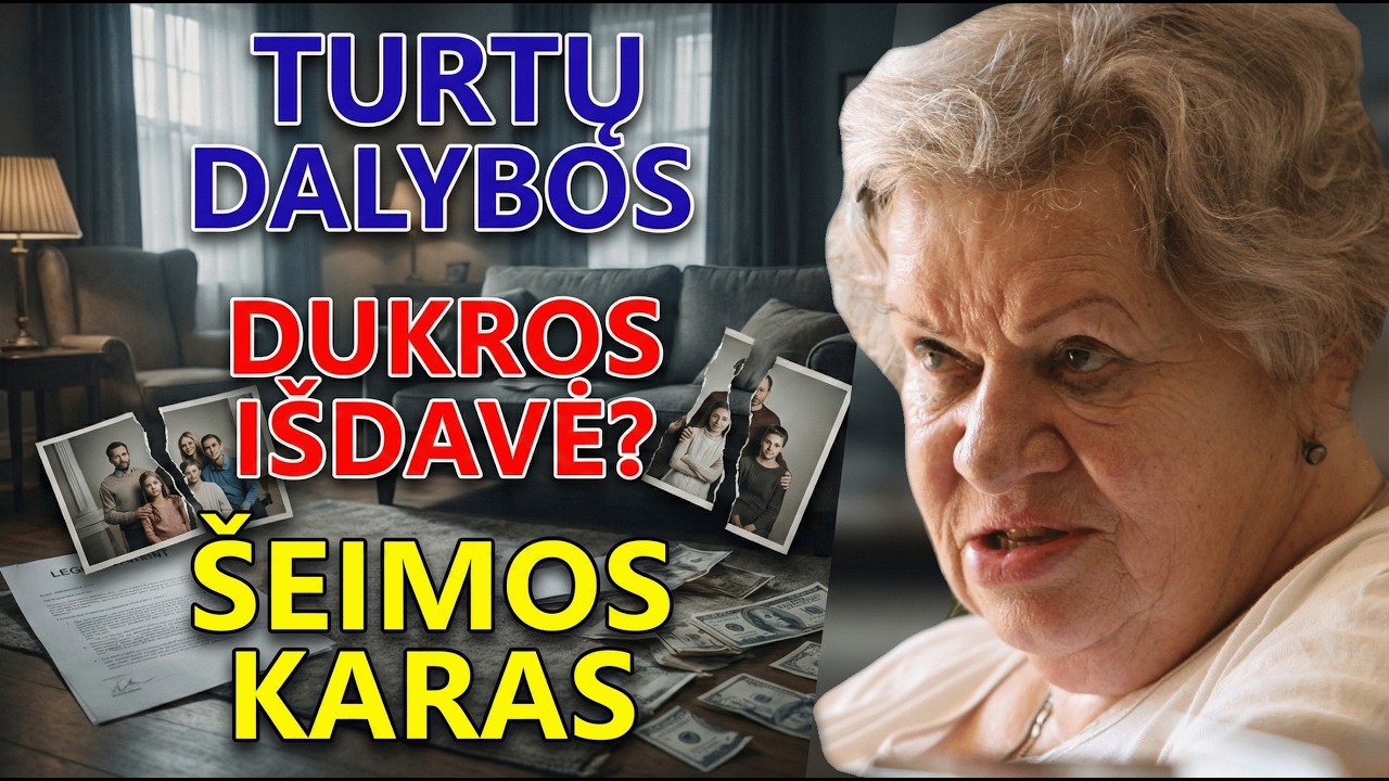 Karas dėl palikimo: Kodėl dukros nusisuko nuo motinos? Pinigai kvepia krauju.