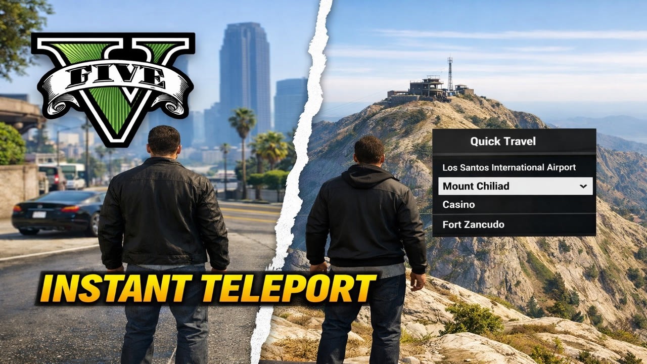 How To Quickly Teleport To Places In GTA 5