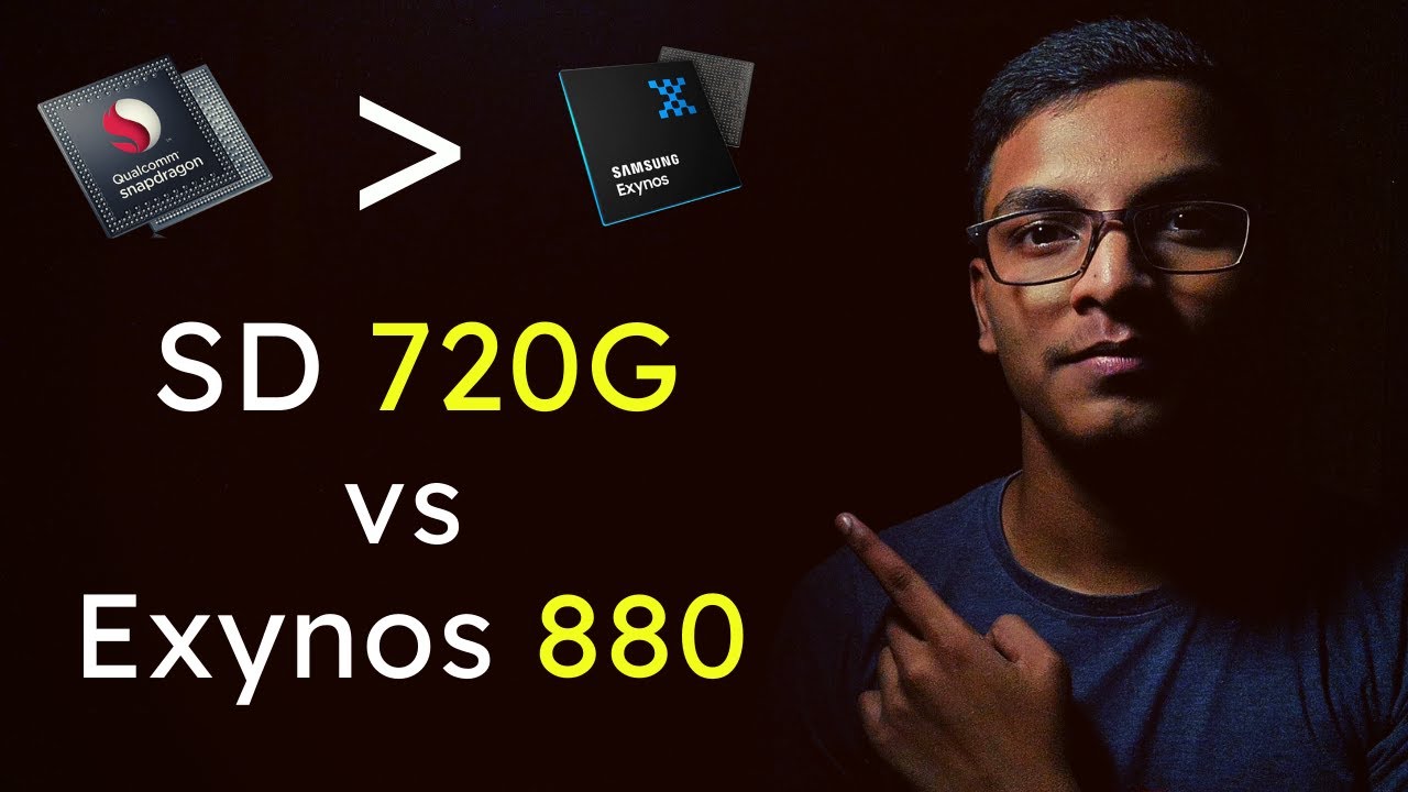 EXYNOS 880 5G vs SNAPDRAGON 720G | PUBG Test | Antutu, Geekbench, Centurion mark Which one is better