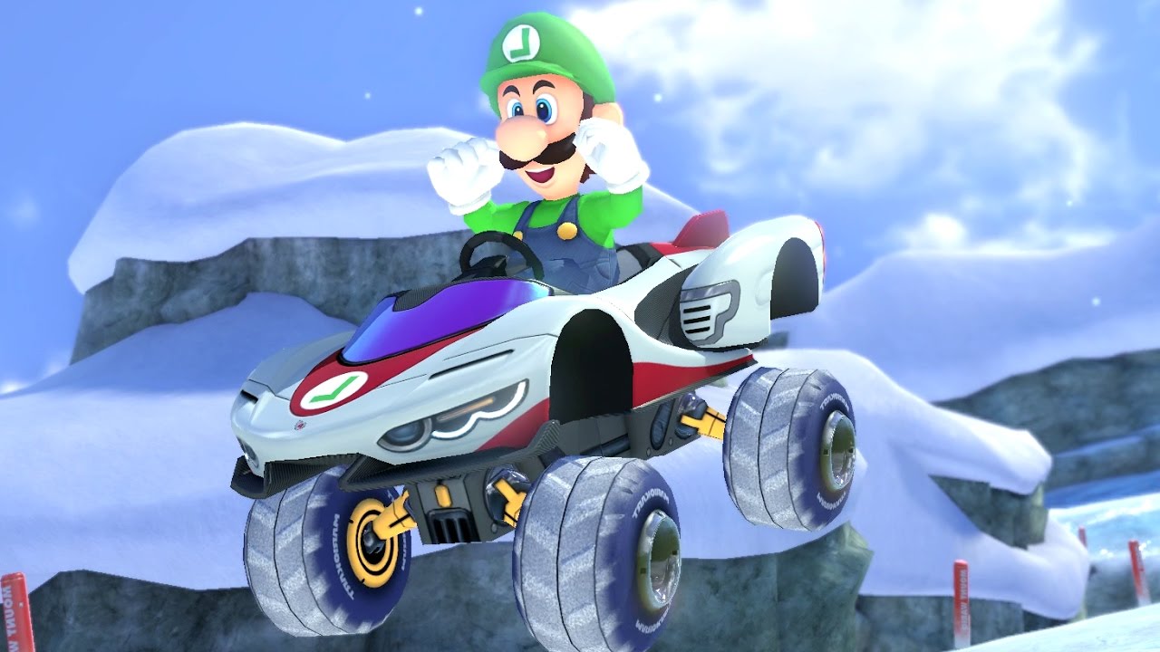 Mario Kart 8 Deluxe - Mirror Star Cup (Luigi Gameplay)