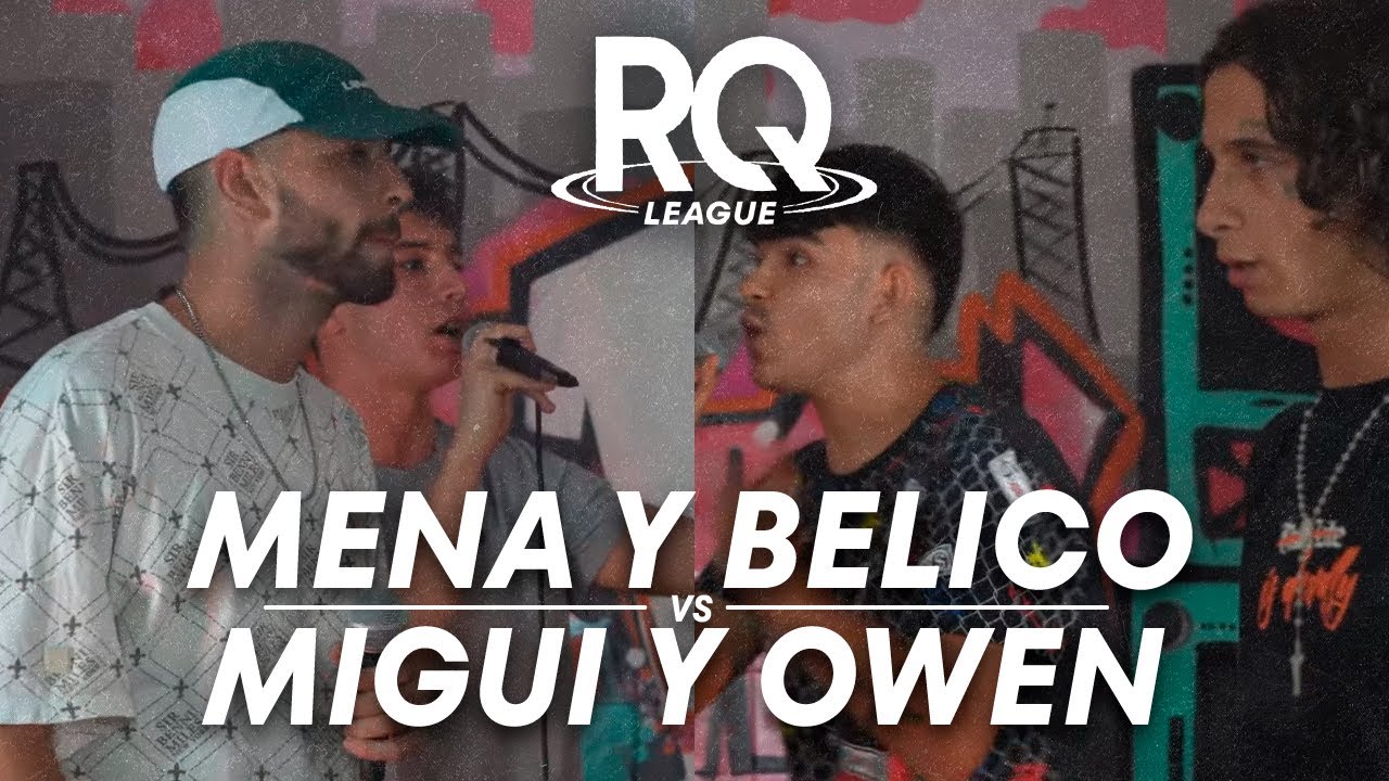 MIGUI & OWEN VS BÉLICO & MENA | RQ LEAGUE J3