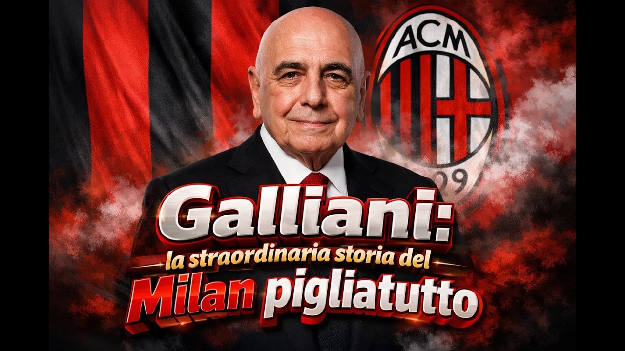 Galliani racconta il suo Milan: 
