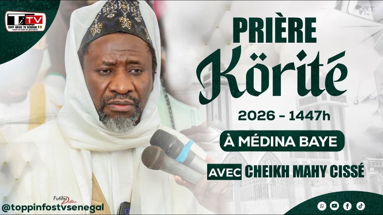 DIRECTE: MEDINA BAYE JOULI KORITE 2026/1447H AVEC IMMAM  CHEIKH MOUHAMADOUL MAHY CISSE