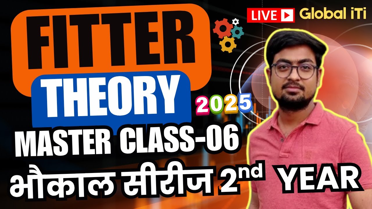 ITI Fitter Theory 2nd Year Class-06 | Fitter Theory 2nd Year Question Paper 2025 Bhaukal Series